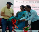 Milagres College, Kallianpur, signed a unique MoU signed with ‘Bengre Bulls’ supported by ‘Radha Bab